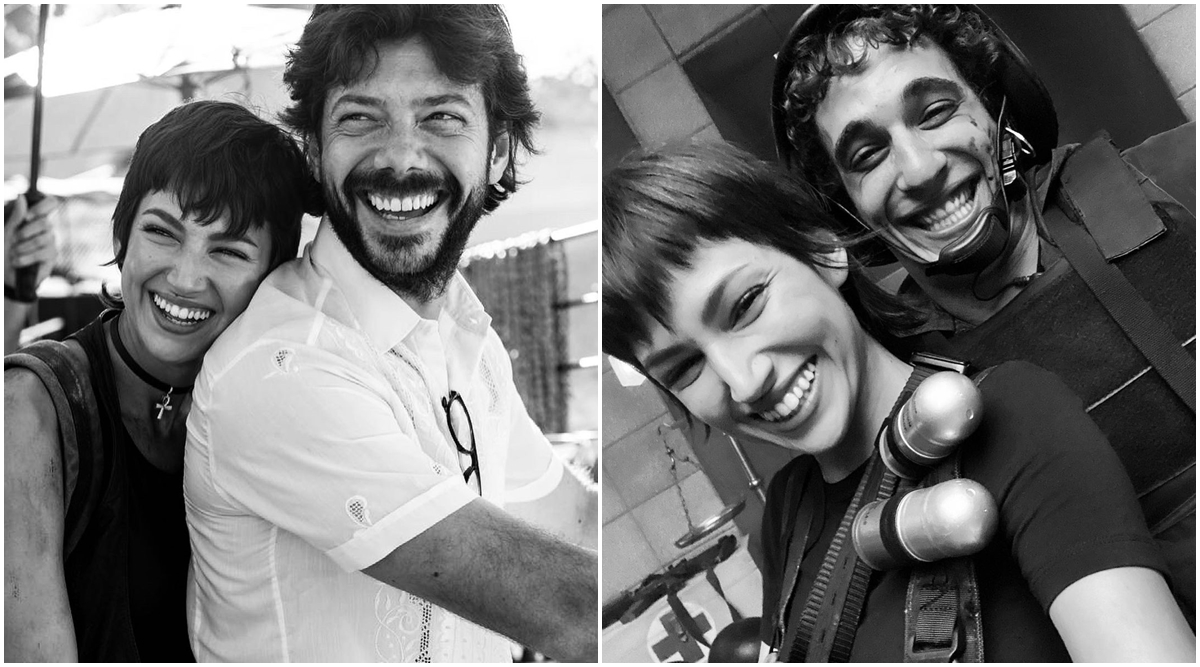 Money Heist&#39;s Tokyo celebrates season 5 wrap with set photos: &#39;The end has come, going to miss my friends&#39; | Entertainment News,The Indian Express