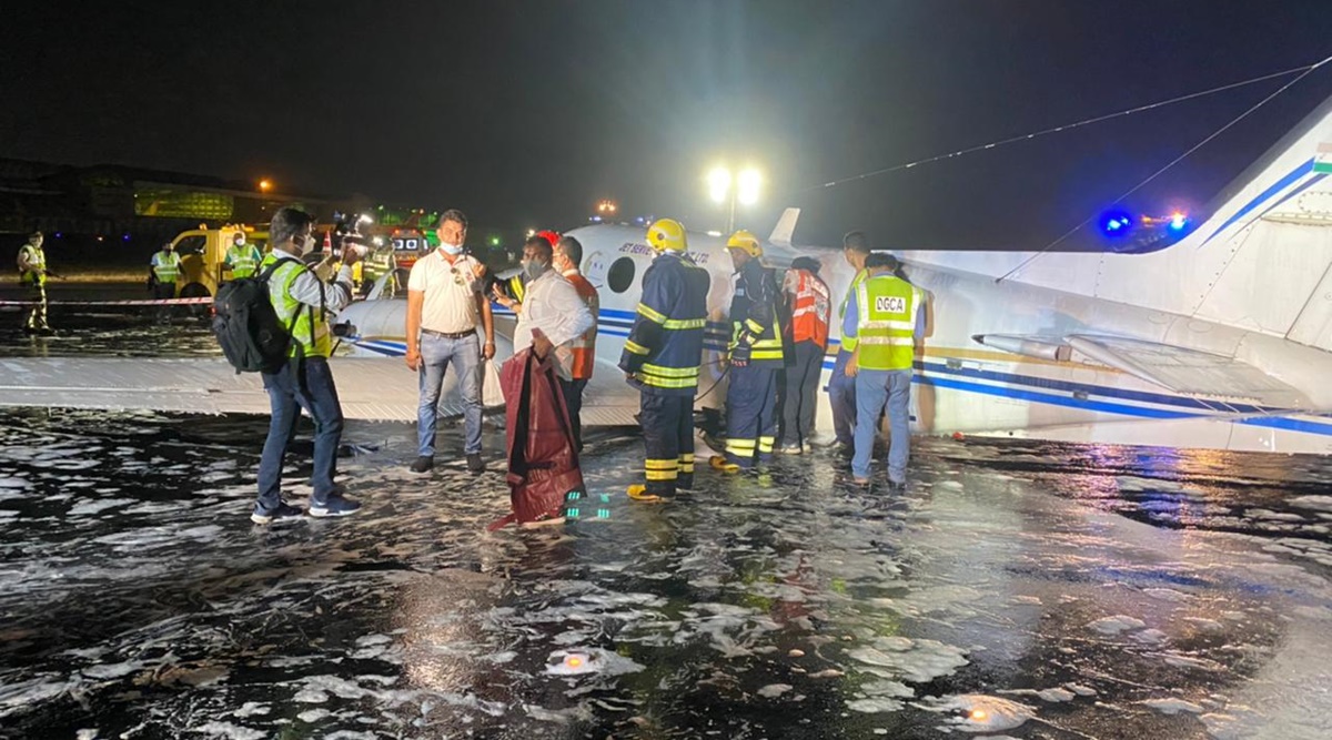 Mumbai air ambulance landing
