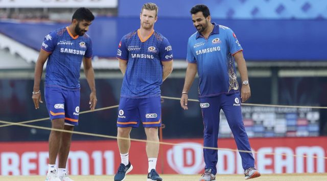 james neesham, james neesham mumbai indians debut, james neesham ipl 2021, james neesham twitter, james neesham twitter trolls, mitchell mcclenaghan
