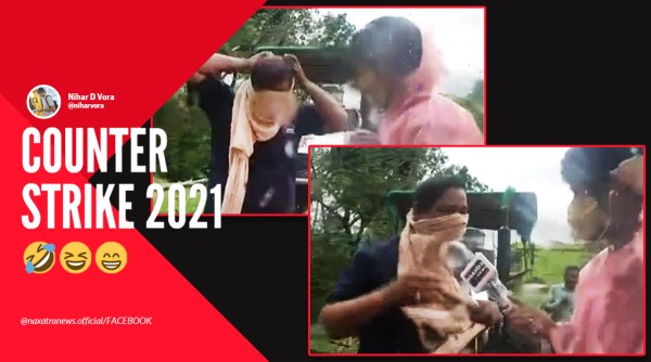 cyclone yaas, odisha cyclone yaas update, odisha cyclone viral videos, odia man cyclone yaas reaction, odisha man viral reporter interview, funny news clips, indian express