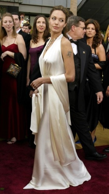 angelina jolie birthday dress Angelina Jolie 2024 Tony Award Velvet Dress with Cape main image 1