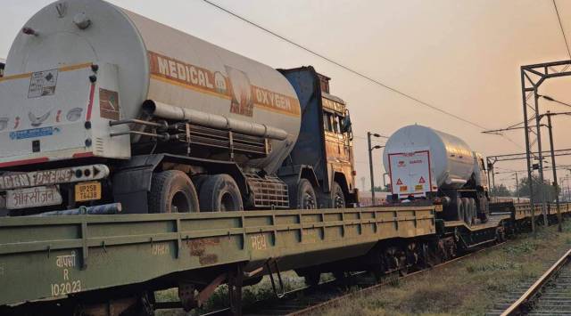 The Western Railway has till now run 100 Oxygen Express trains carrying approximately 8971.19 tonnes of LMO to nine states, including Delhi, Uttar Pradesh, Haryana, Punjab, Rajasthan, Andhra Pradesh, Telangana, Karnataka and Maharashtra, according to officials. (File)