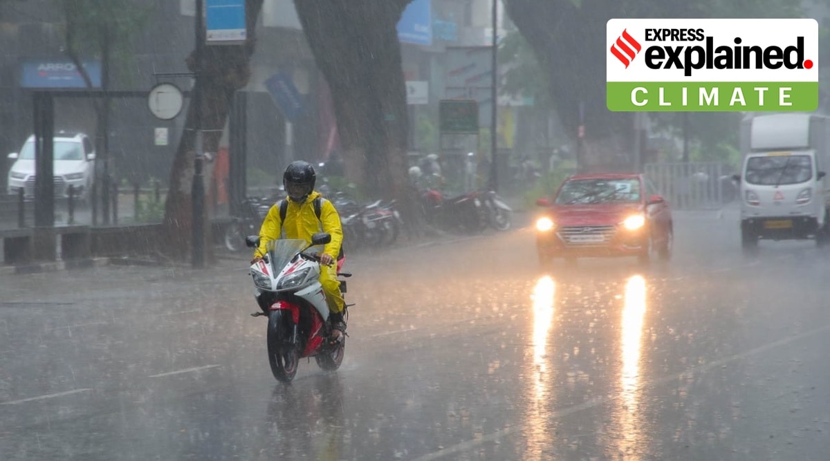 Light rain and cloudy skies could hover over Pune. (Express photo: Ashish Kale)