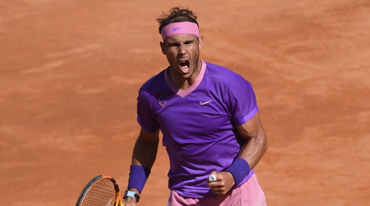 Rafal Nadal Drops Set Beats Schwartzman To Reach French Open Semifinal Sports News The Indian Express