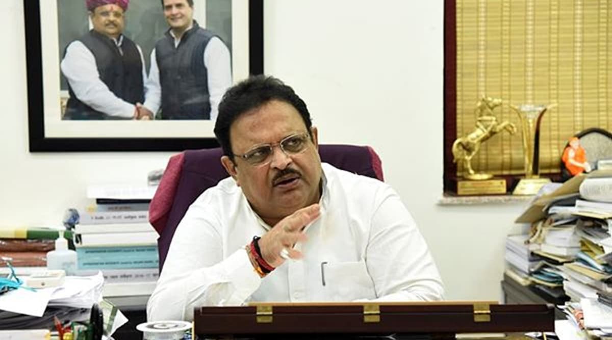 Rajasthan Health and Family Welfare Minister Raghu Sharma. (PTI File)