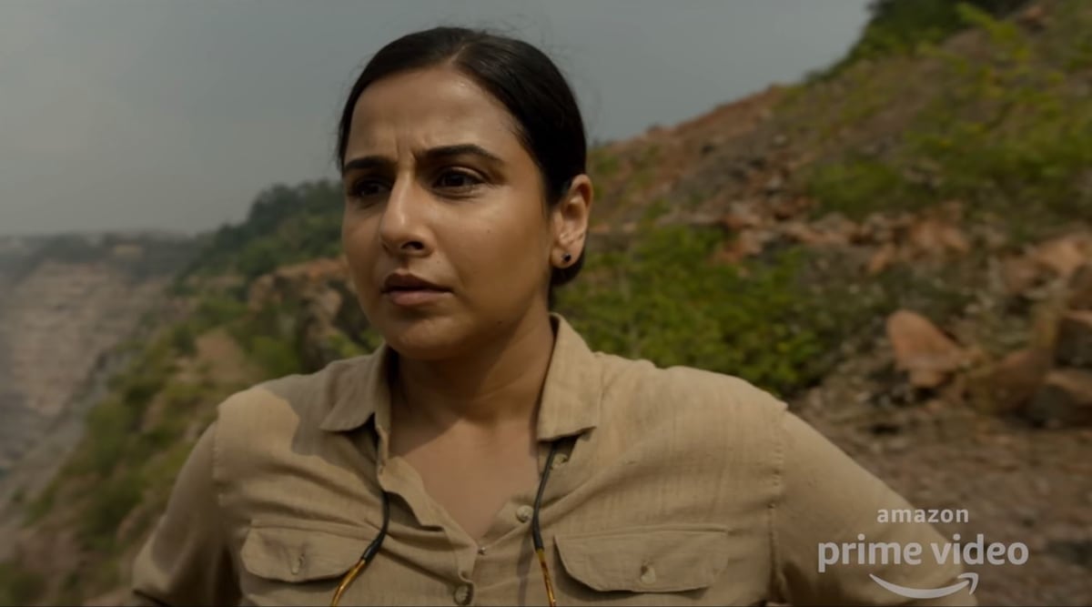 Vidya Balan sherni trailer