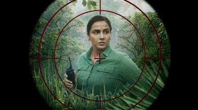 sherni film vidya balan poster
