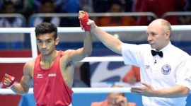 shiva thapa, Mohammed Hussamuddin, shiva thapa asian boxing championships, shiva thapa vs Nader Odah