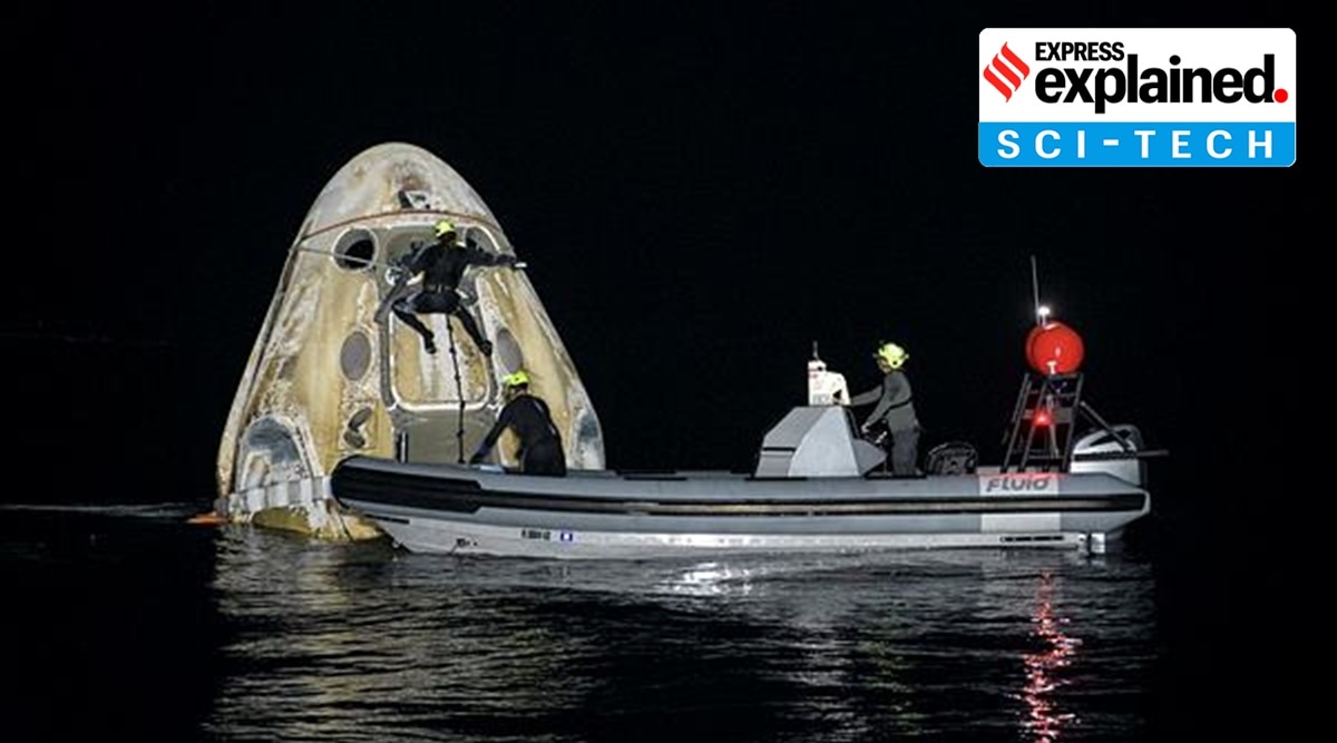 Explained: Why the SpaceX nighttime splashdown is NASA’s first since 1968