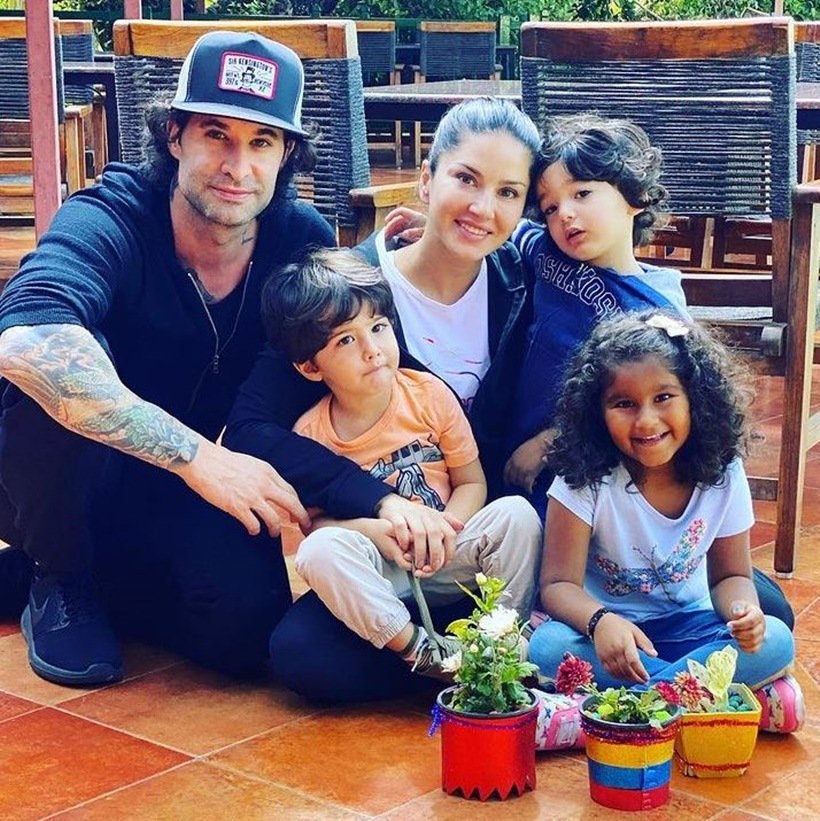 Sanileon And Boy Raf Sex - Happy Birthday Sunny Leone: 10 radiant photos of actor and her adorable  family | Entertainment Gallery News - The Indian Express