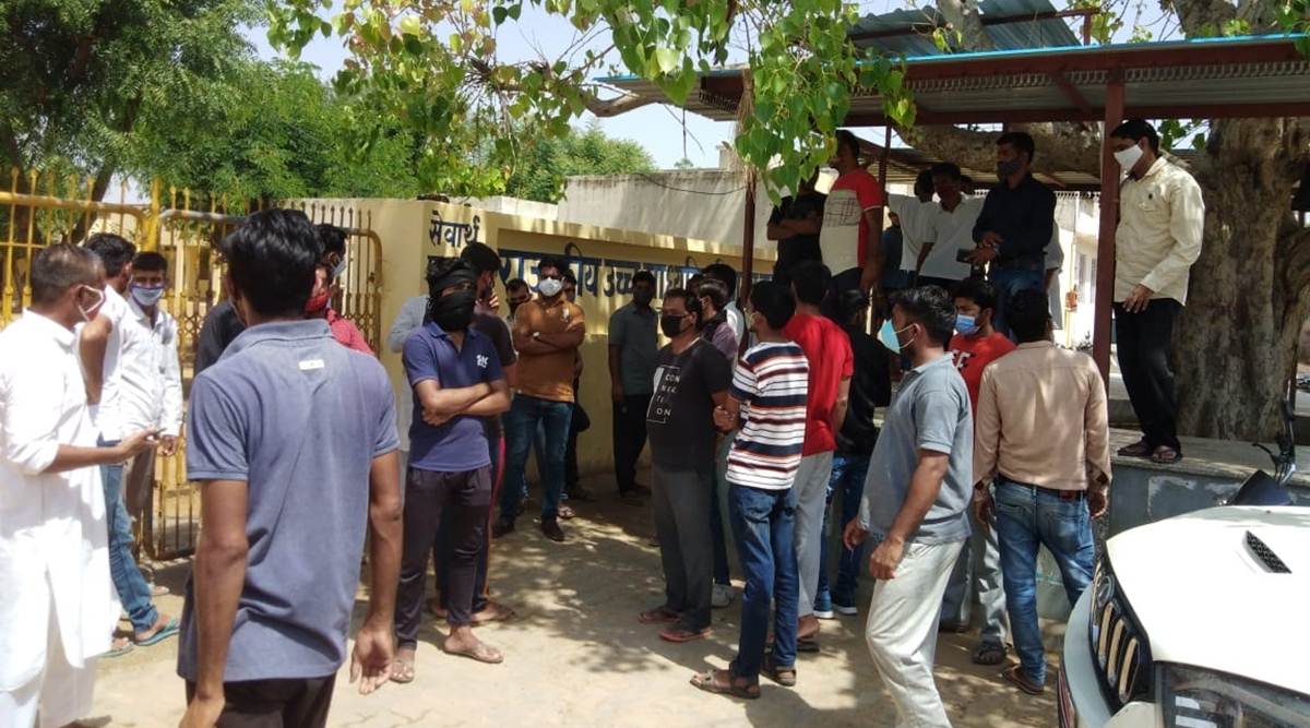 corona vaccine drive, Covid-19 Vaccination, rural Rajasthan covid cases, Rajasthan covid vaccination, Rajasthan covid cases, Rajasthan oxygen shortage, ICU bed, Rajasthan Covid death, coronavirus cases, Jaipur news, Rajasthan news, Indian