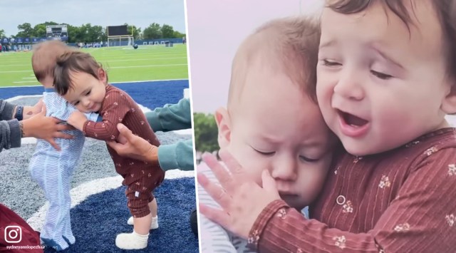 Covid, Covid-19, Pandemic, lockdown, Quarantine, Quarantine babies, Babies hugging, Babies hugging videos, Viral videos, Baby videos, Trending news, Indian Express news