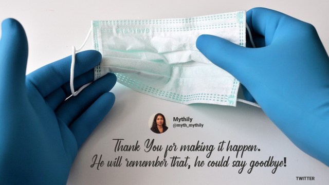 covid, covid-19, covid-19 deaths, covid deaths india, son sings tera mujhse hai pehle ka naata koi, Kishore kumar, Kishore kumar songs, twitter, trending, indian express news