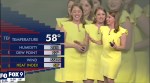 weather report glitch, fox 9 Meteorologist weather report glitch, weather reporter psychedelic error video, viral videos, indian express