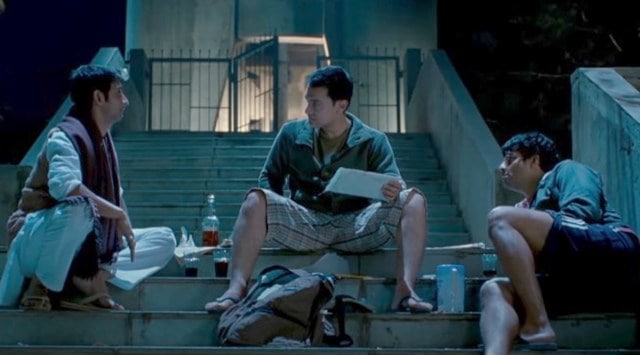 3 idiots drunk scene aamir sharman madhavan