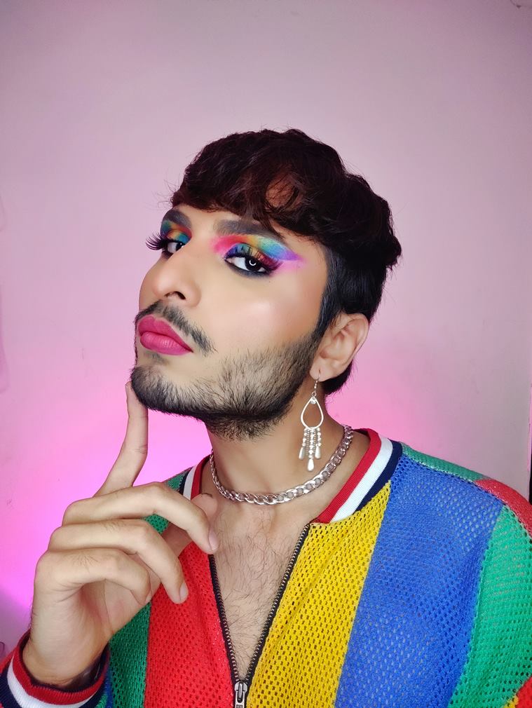 Pride makeup, what is Pride makeup, significance of Pride makeup, meaning of Pride makeup, Pride makeup artists, Pride Month, Pride Month 2021, indian express news