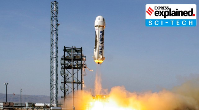 New Shephard completed its seventh test launch successfully in October 2020 when it took off from Texas. (Blue Origin website)