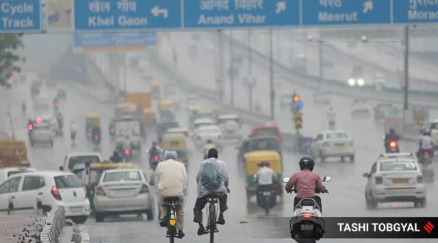 delhi, delhi rains, delhi rains memes, delhi rains forecast, delhi weather forecast, twitter reactions, indian express, indian express news