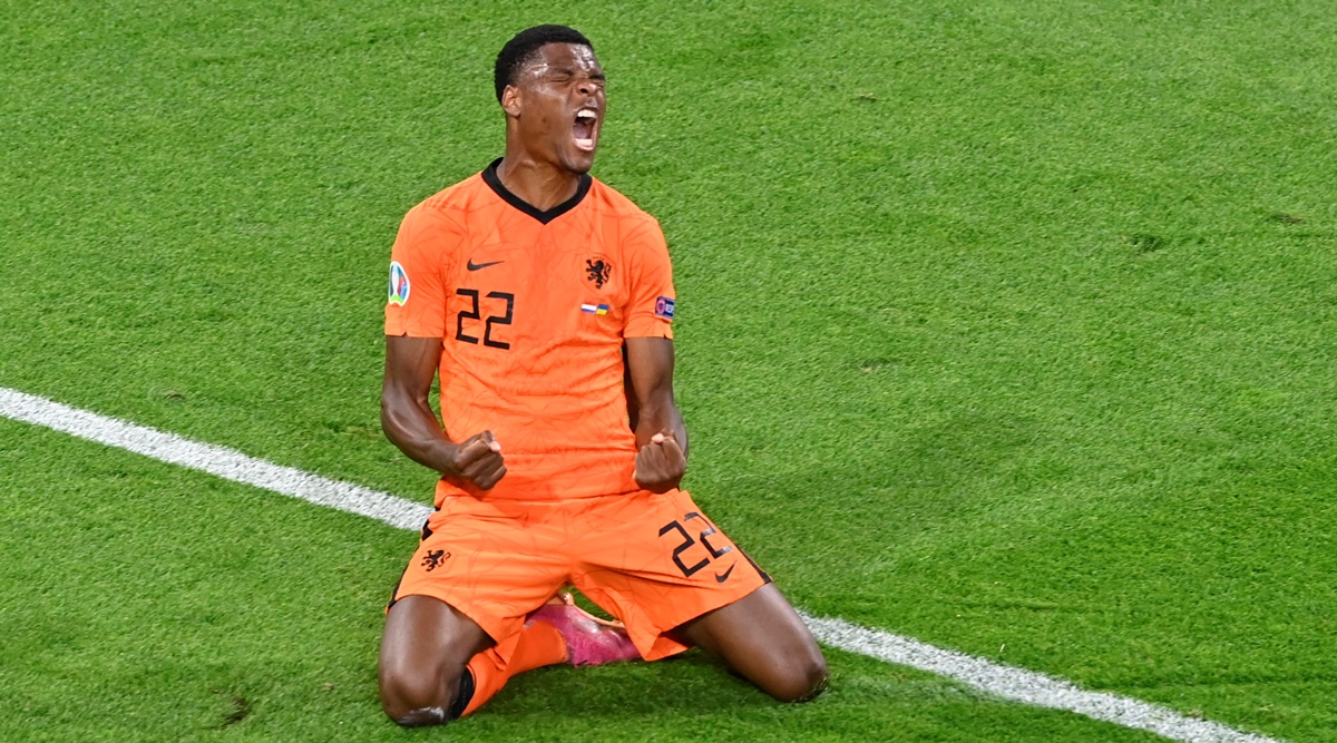Denzel Dumfries The breakthrough players at the Euro 2020