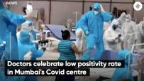 Doctors Celebrate Low Positivity Rate in Mumbai's Covid Centre