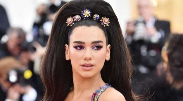 dua lipa, dua lipa photos, dua lipa versace, dua lipa versace, dua lipa versace, dua lipa face of versace, indian express, indian express news