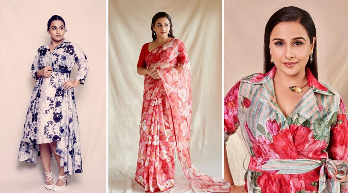 Sherni promotions Vidya Balan takes the floral fashion trend to the next level Lifestyle News
