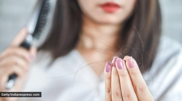 hair loss, hair fall, hair fall in Covid, Covid recovery and hair fall, how to tackle Covid-induced hair loss, hair fall remedies for Covid care, indian express news