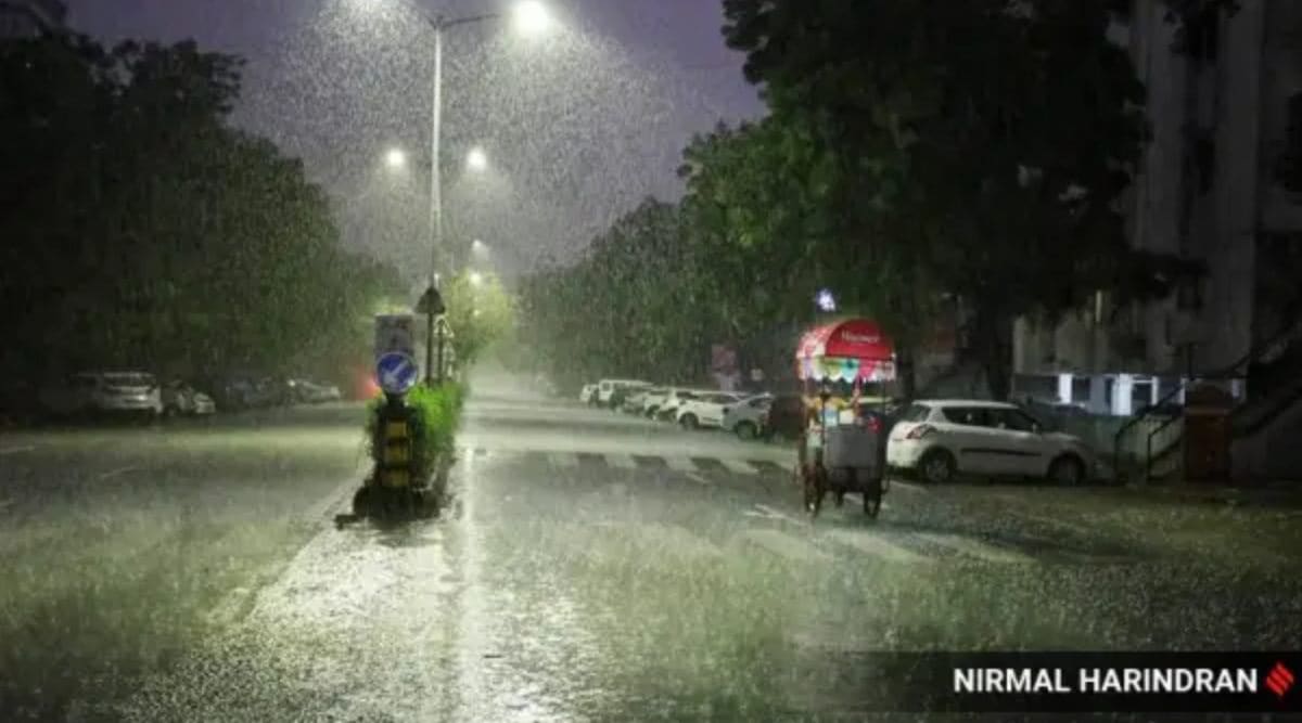 As the Southwest monsoon further advanced into the entire Arabian Sea and some parts of South Gujarat Wednesday, a forecast of heavy rainfall is issued by the weather department for Valsad and Saurashtra this week.  (File)
