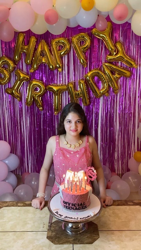 Harshaali Malhotra birthday video