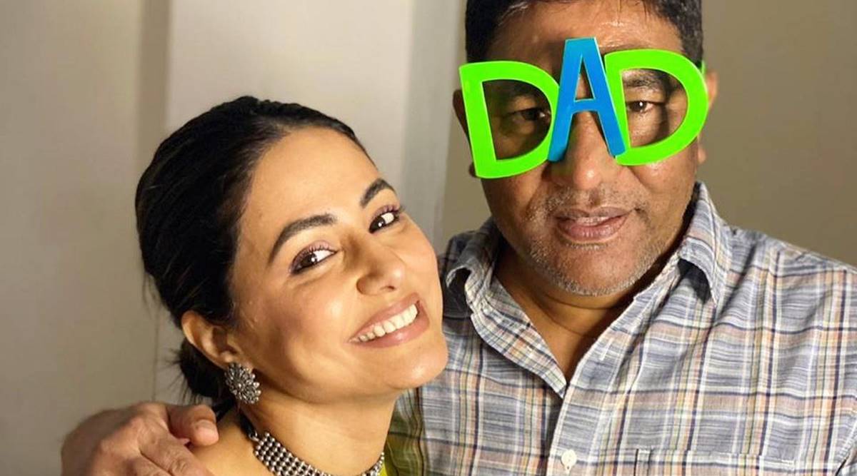 Hina Khan Posts Adorable Photos With Her Father On Father’s Day ‘it’s Been Two Months Today