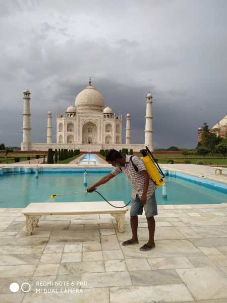 Taj Mahal welcomes tourists after two months | Lifestyle News,The Indian  Express