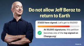 Jeff Bezos petition space, Jeff Bezos space, Jeff Bezos, Jeff Bezos petition, Jeff Bezos amazon, Jeff Bezos rocket, Jeff Bezos memes, Jeff Bezos billionaire, amazon ceo, Trending news, viral news,