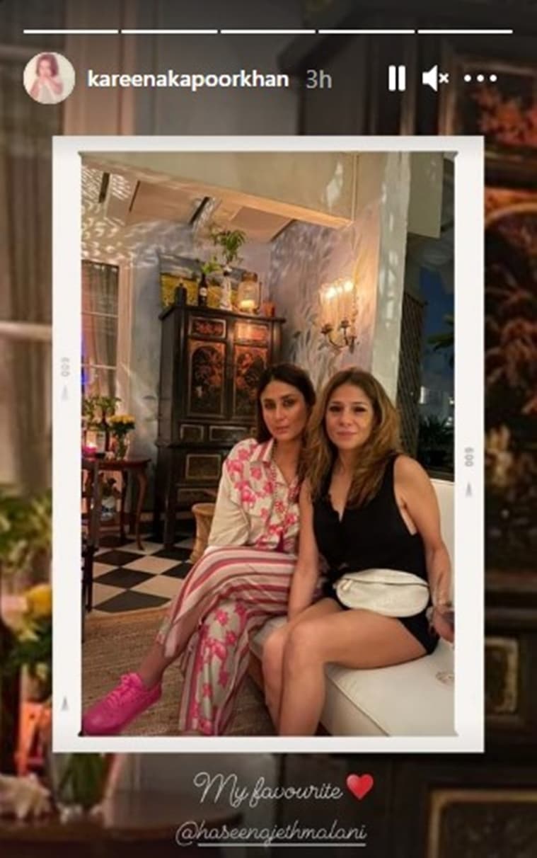 kareena at karisma party