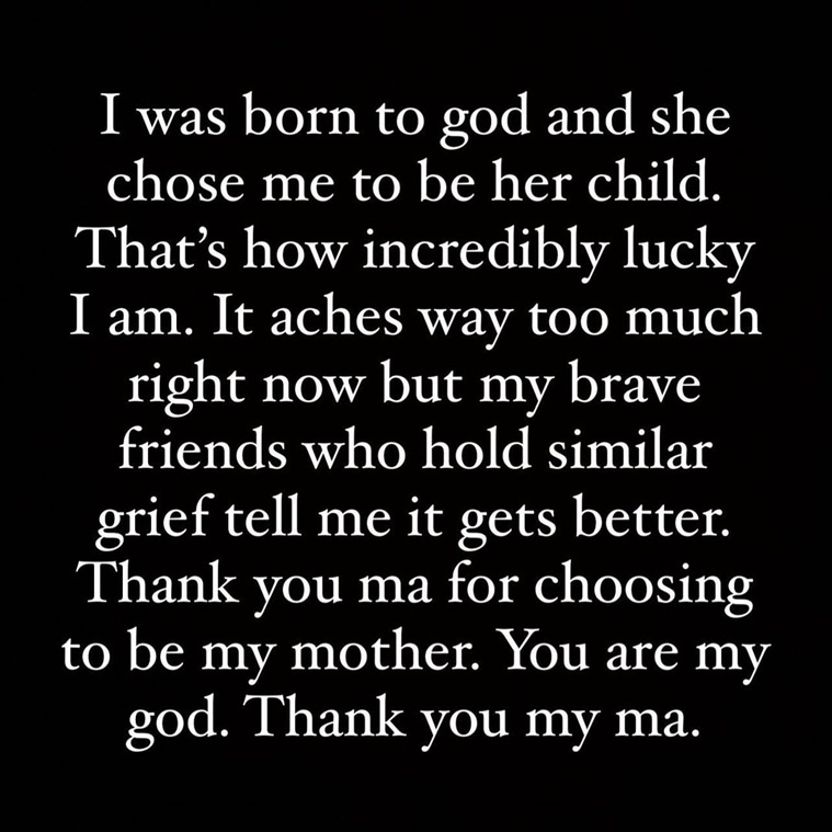 Mallika Dua pens heartbreaking note post her mother ...