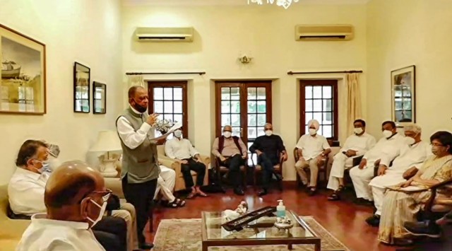 The Opposition leaders met in Delhi on Tuesday. (PTI Photo)