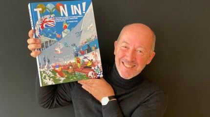 Cartoon tune-up to Tokyo Olympics