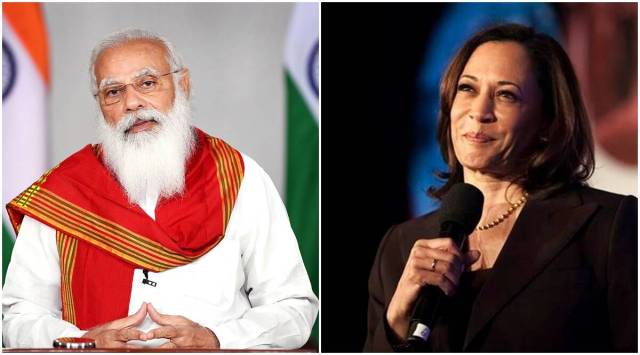 US Vice-President Kamala Harris calls Prime Minister Narendra Modi to inform him about the US administration's decision to help India by sending Covid-19 vaccines to the country. (File)