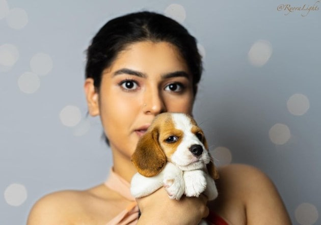 Nidhi Bhanushali pet lover