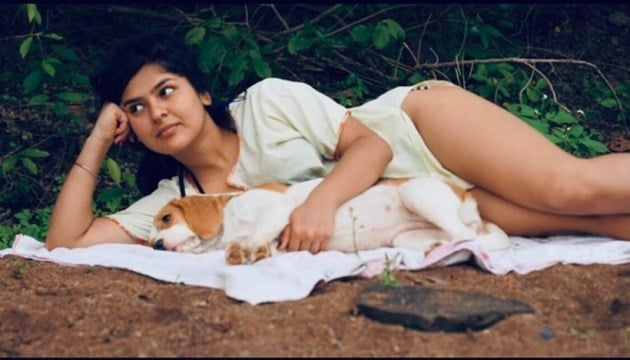 Nidhi Bhanushali swimsuit