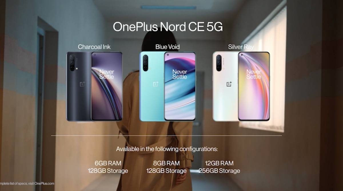 Oneplus Nord Ce 5g Oneplus Tv U1s Launched In India Price Specifications Technology News The Indian Express