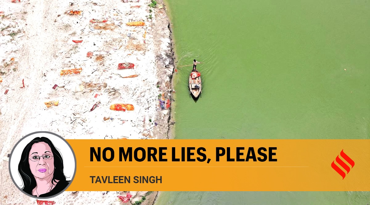 Bodies are buried in graves on the banks of the Ganga. (Reuters Photo, File)