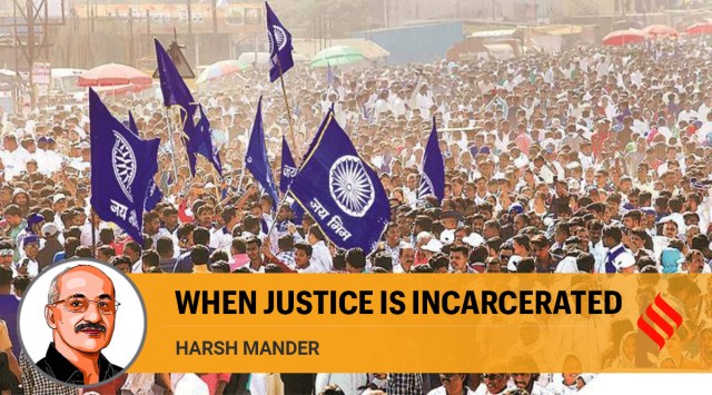 Dalits converged in thousands from across the state for its commemoration. But violence broke out and one person died. (File)