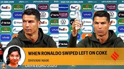 Ronaldo Sipping / Drinking