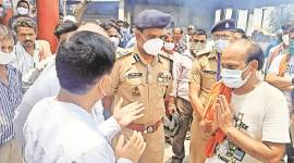 Kanpur Police, Ram Nath Kovind, COVID-19, kanpur, UP covid-19 cases, Kanpur coronavirus cases, ram nath kovind news, president of india, indian express