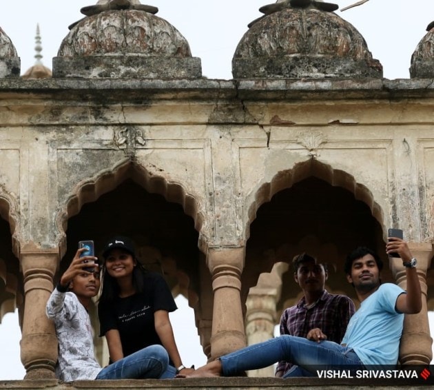 Bara Imambara, Bara Imambara in Lucknow, reopening of Bara Imambara, tourists visiting Bara Imambara, Bara Imambara pictures, Bara Imambara photos, Bara Imambara gallery, Indian Express, Indian Express news