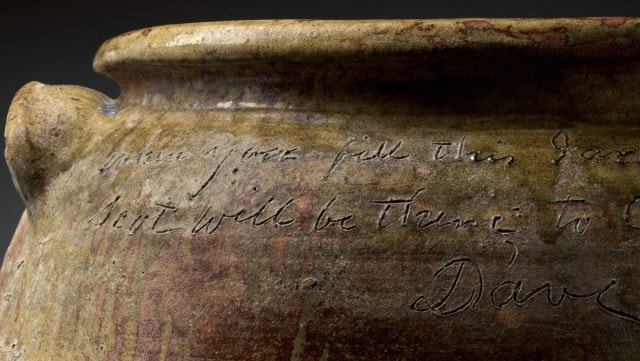 David Drake pottery