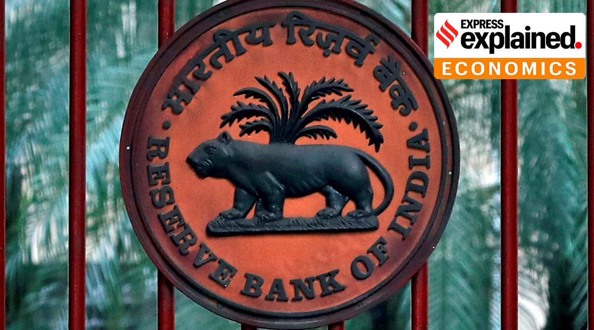 A Reserve Bank of India (RBI) logo is seen at the gate of its office in New Delhi. (Reuters Photo: Altaf Hussain, File)