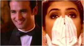 Ronit Roy with Sushmita Sen