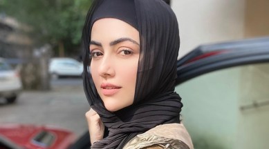 Saiyad Sana Khan hijab