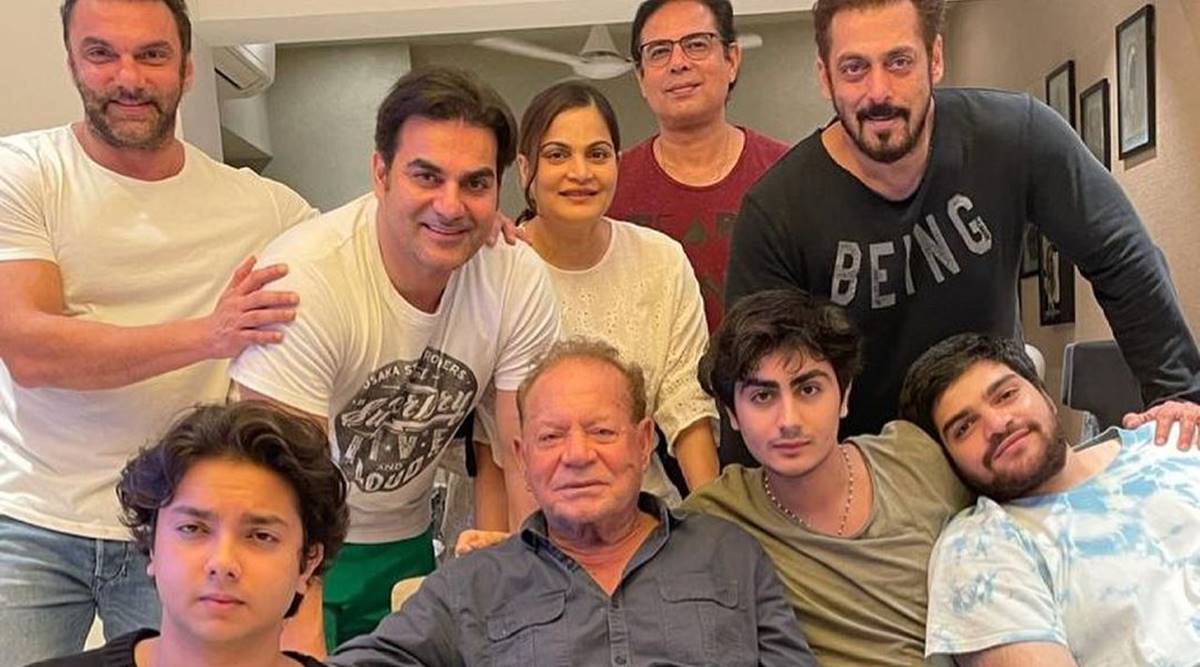 Salman Khan shares three generations of his family in iconic photos |  Entertainment News,The Indian Express